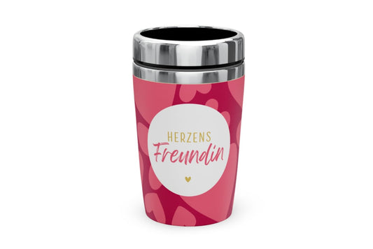 La Vida Thermo Mug to go | Stainless Steel | 240 ml | Herzensfreundin