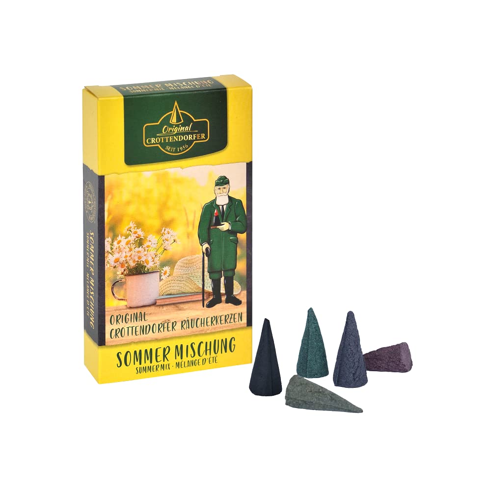 Crottendorfer Räucherkerzen | Sommer Mischung | (1 Pack 24 Stück)
