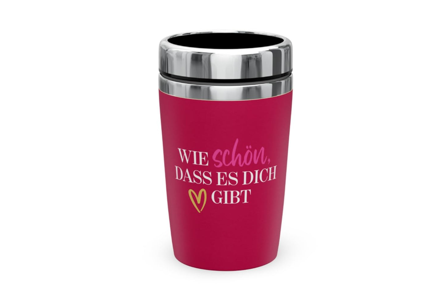 La Vida Thermal Mug to go | Stainless Steel | 240 ml | How lovely that you exist