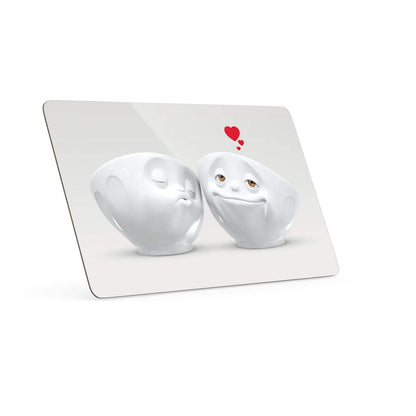 FIFTYEIGHT PRODUCTS / Mugs / Breakfast board "The Sweet Life" (Resopal, 14x23x1 cm, Multi-coloured, Made in Germany)