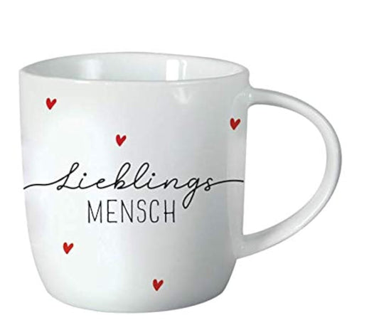 Graphic Workshop Coffee Mug with Saying 300 ml | Porcelain Mug | Favorite Person