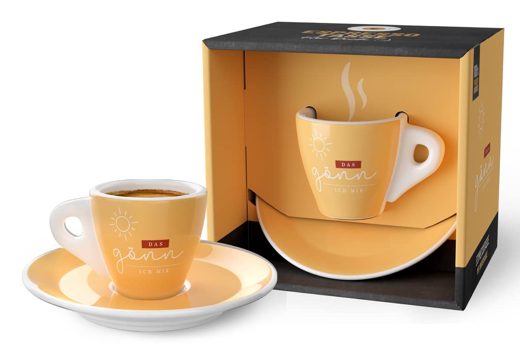 Lavida Espresso Cup with Saucer I deserve this.