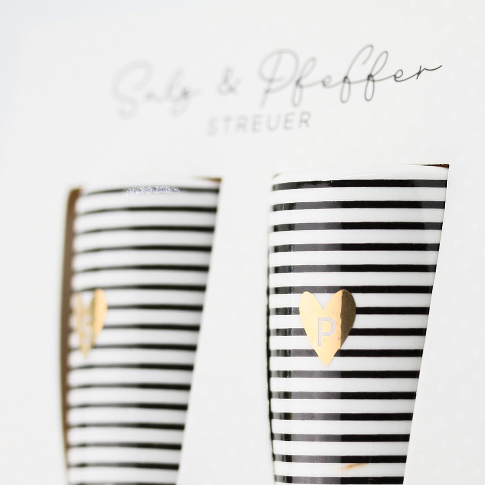 Grafik-Werkstatt Salz- u. Pfefferstreuer | Set S & P | Porzellan