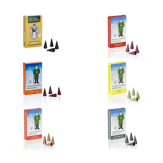 Crottendorfer Räucherkerzen Bergmannsets