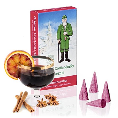 Crottendorfer Räucherkerzen set da 2 (2 x 24 pezzi) Incantesimo del camino + Vaniglia