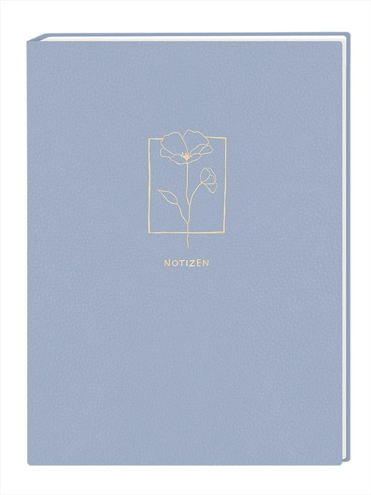 Graphic Workshop Notebook Softcover | 148 Lined Pages | 18 x 23.5 cm | Notes (Flowers)