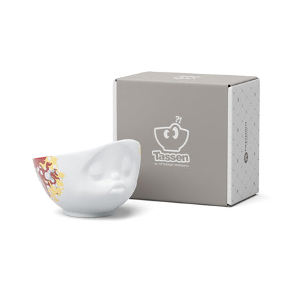 FIFTYEIGHT PRODUCTS / Ciotola, Edizione Speciale "Bacio" (Porcellana, 500 ml, Rosso - Focoso, Made in Germany)