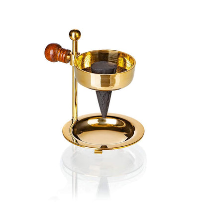 Originale Crottendorfer Räucherkerzen - Bruciatore di incenso in ottone - Incensiere regolabile in altezza - Made in Germany