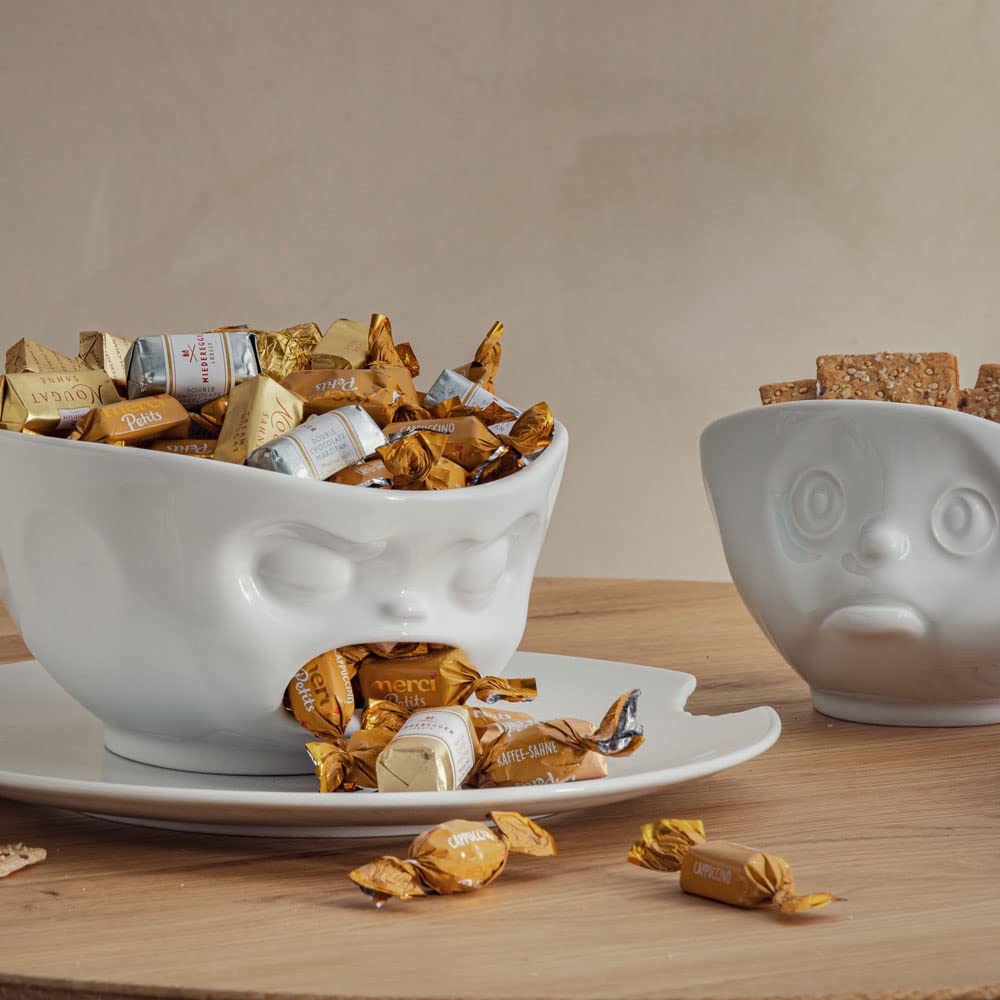 FIFTYEIGHT PRODUCTS / Mugs / "Puking" Bowl (Porcelain, 1000ml, white, Made in Germany)