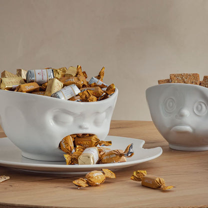 FIFTYEIGHT PRODUCTS / Mugs / "Puking" Bowl (Porcelain, 1000ml, white, Made in Germany)