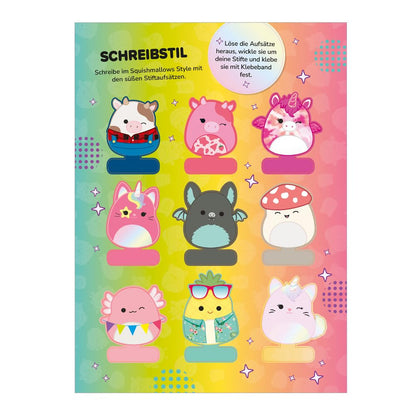 TRÖTSCH - Bastelbuch mit Stickern Original Squishmallows |Basteln Malen Rätseln mit Stickern | Ab 6 Jahren: Bastelheft Beschäftigungsbuch Ausmalbuch [Taschenbuch] [Jun 16, 2025] Trötsch Verlag GmbH & Co. KG