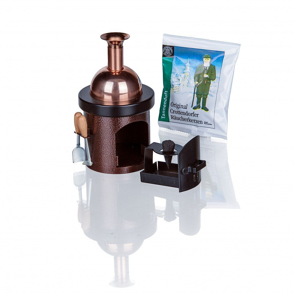 Crottendorf Incense Smoker "Brewing Kettle" Copper/Brown