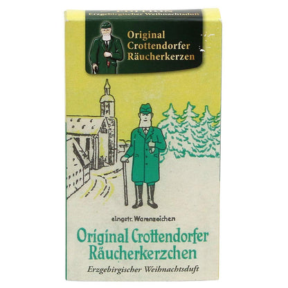 Crottendorfer 60-Piece Set of Incense Cones, Nostalgia Packs Frankincense + Erzgebirge Christmas Scent, 60 in Display (30x1801+30x1802), 2 Assortments, 38 x 225 x 11 cm in the Incense Cone Set