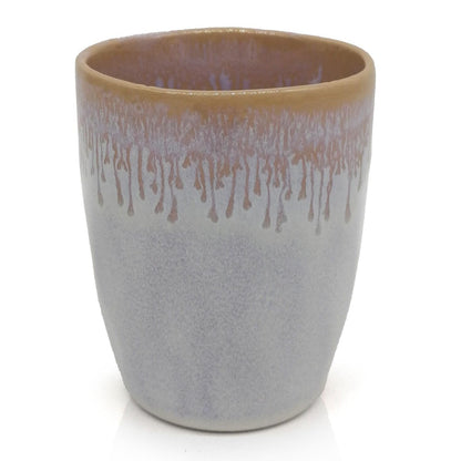 Mea-Living STONEWARE Mug Polar White Heart, Handmade Stoneware, 280 ml, Beautiful Handmade Tableware