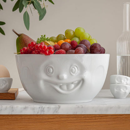 FIFTYEIGHT PRODUCTS / Bowl "Crazy" (Porcelain, 2600 ml, white, Made in Germany)