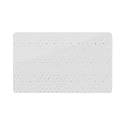 FIFTYEIGHT PRODUCTS / Tagliere per la colazione "Amore a prima vista" (Resopal, 23,4 cm x 14,3 cm, bianco e rosa, Made in Germany)