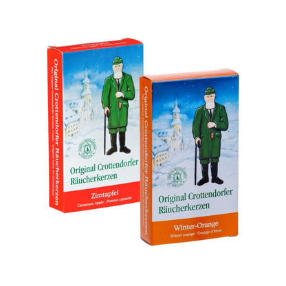Crottendorf Incense Cones Set of 2: Cinnamon Apple + Winter Orange