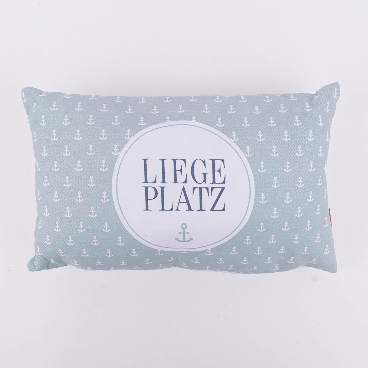 La Vida Cotton Pillow, "Liegeplatz", Rectangular, 40 x 25 cm