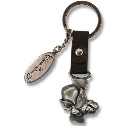 Guardian Angel Keyring Letter I