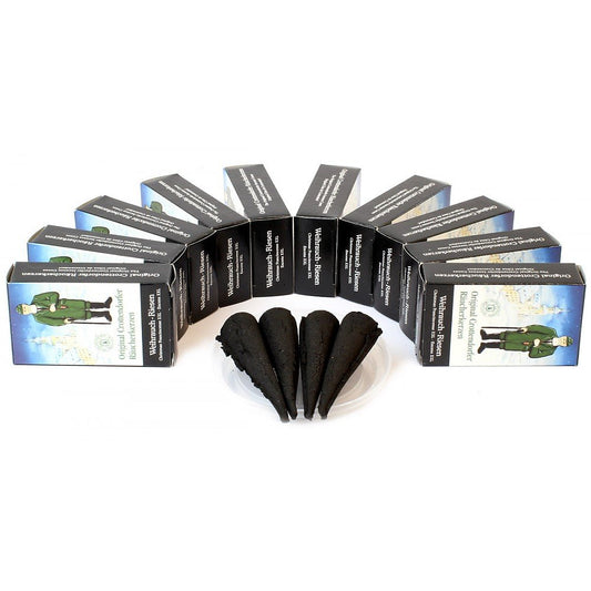 Original Crottendorfer Incense Cones - 10x4 Economy Pack - Frankincense Giants Erzgebirge