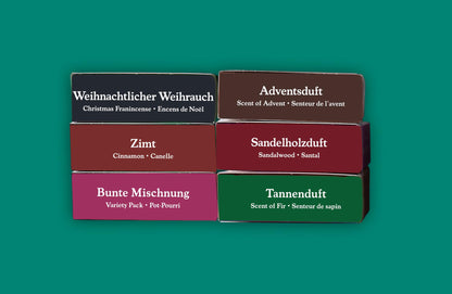 Crottendorfer Räucherkerzen Incenso - Profumo Finissimo Taglia unica 1 x 6 confezioni assortite