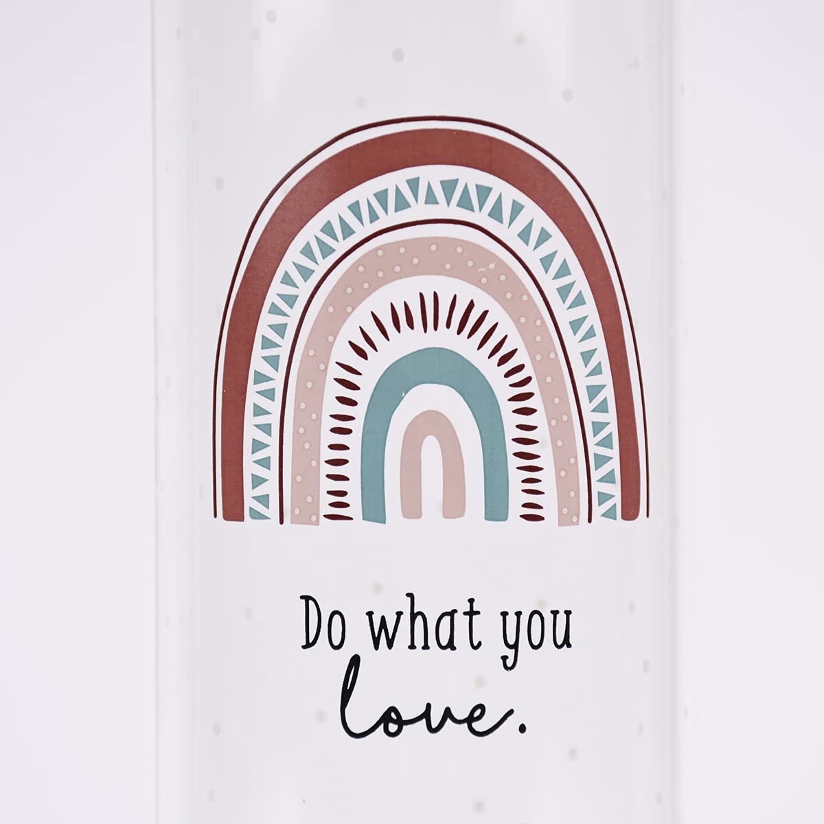 Grafik Werkstatt Borraccia in vetro con frase divertente | con laccetto | 550 ml