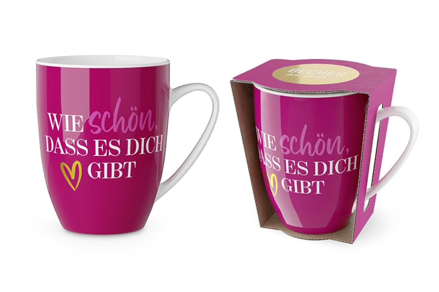 LaVida Becher für Dich 250 ml, "Wie schön, dass es Dich gibt", Serie Mädels