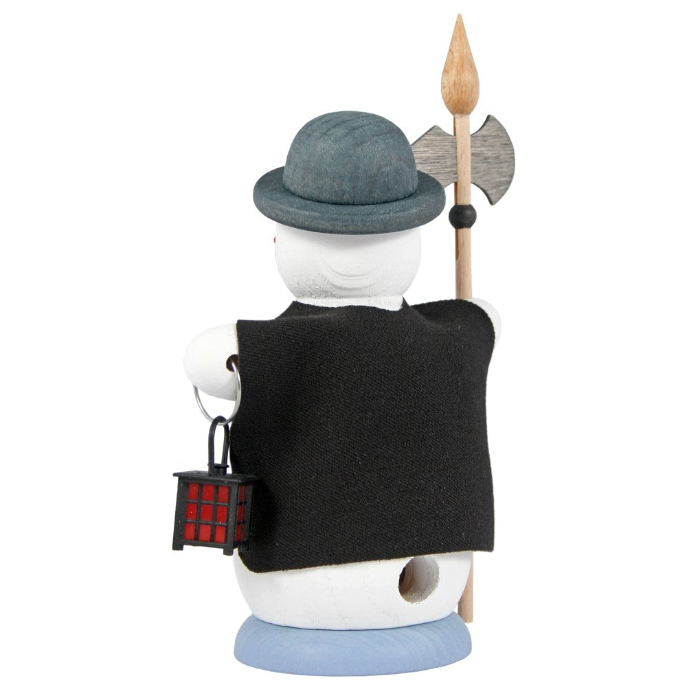 Kuhnert Smokerman/Incense Figurine Made of Wood - Snowman in Various Designs - Approx. 13 cm - Made in Germany