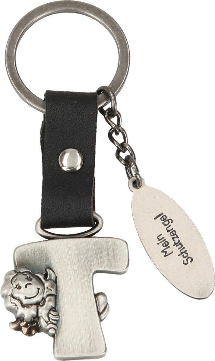 Depesche Guardian Angel Alphabet Keychain - Letter T