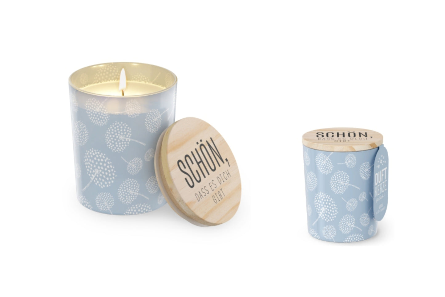 la Vida Scented Candle in Glass with Lid | So glad you exist | Lotus Scent |