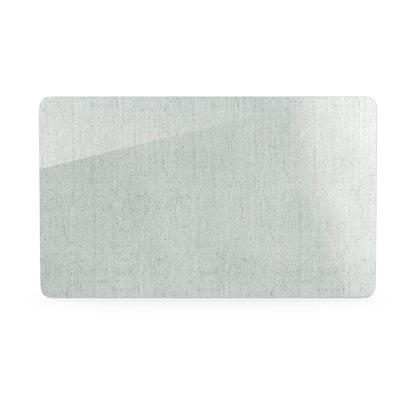 FIFTYEIGHT PRODUCTS / Mugs / Breakfast Board "Halb so schlimm" (Resopal, 14x23x1 cm, Blue, Made in Germany)