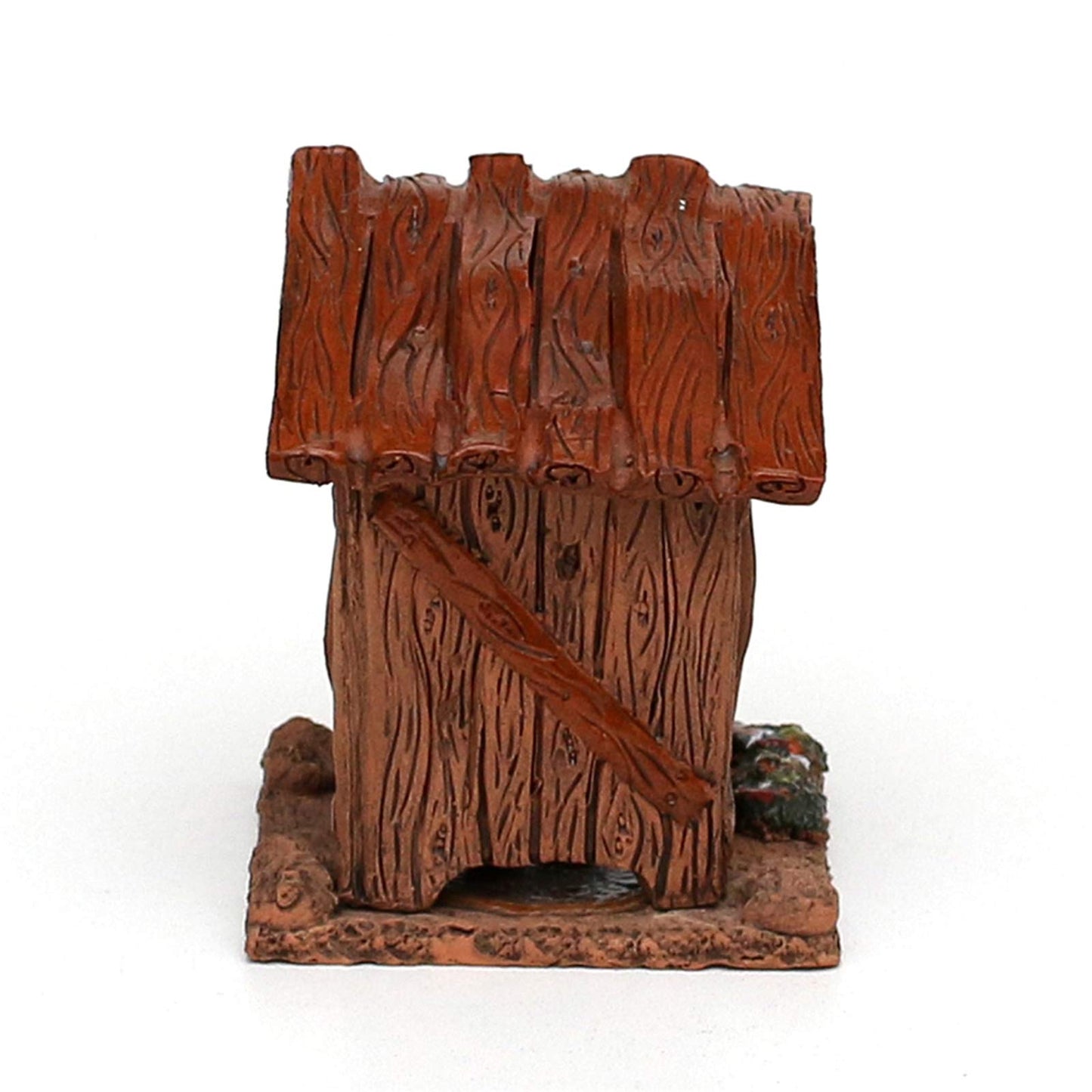 Casetta in ceramica per incenso "Stilles Örtchen" Ceramica Artigianale 7,5 x 7 x 9,5 cm…