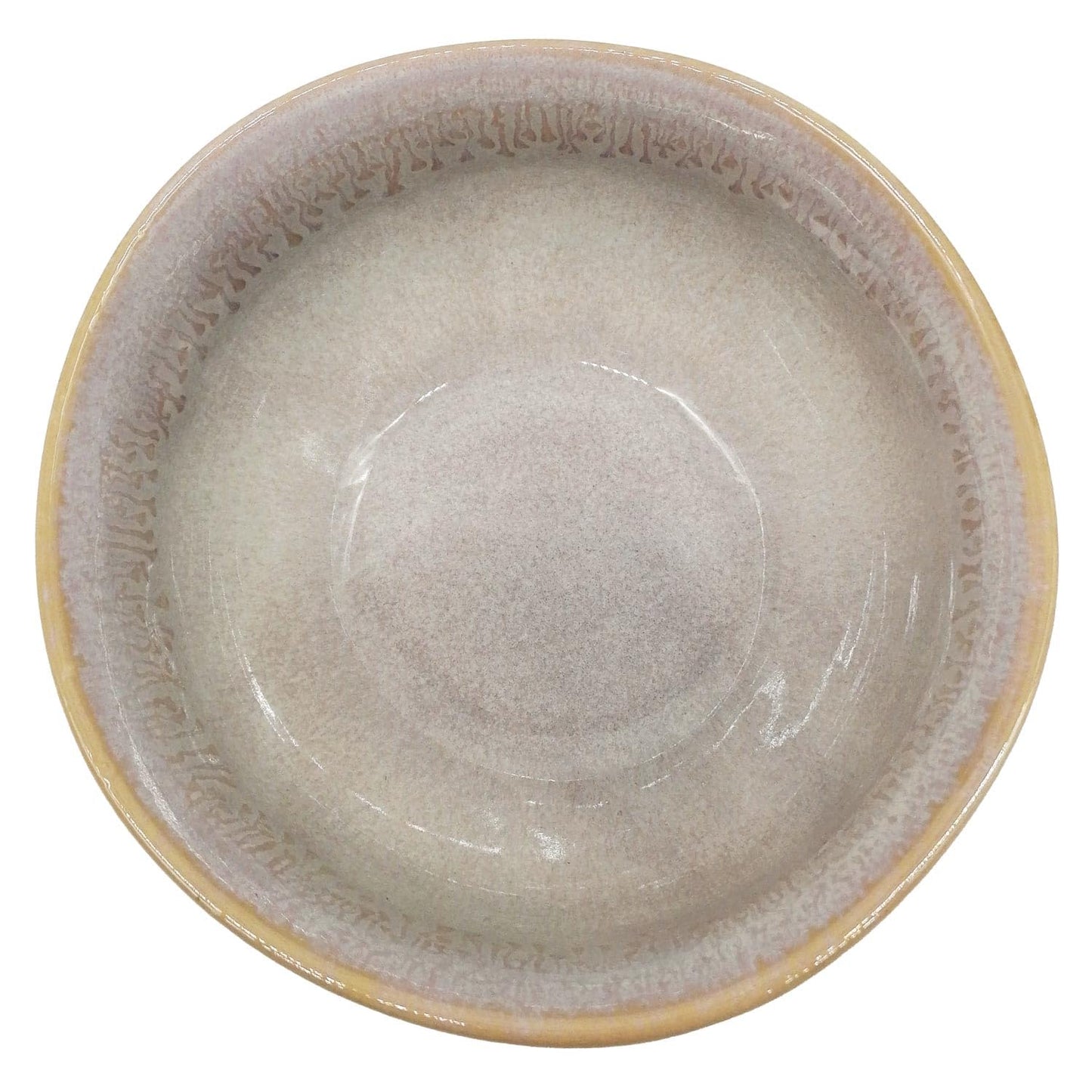 Mea-Living STONEWARE Ciotola sabbia cuore, stoviglie fatte a mano in gres, 450 ml, bellissime stoviglie fatte a mano