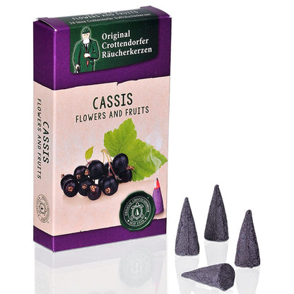 Crottendorf Incense Cones, 30-count Display, Flowers and Fruits