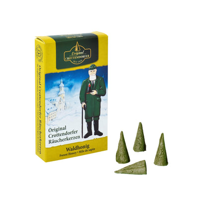 Original Crottendorfer - Mini Incense Cones - Scent: Assorted - Quantity: Assorted pieces - Size: XS - Made in Germany