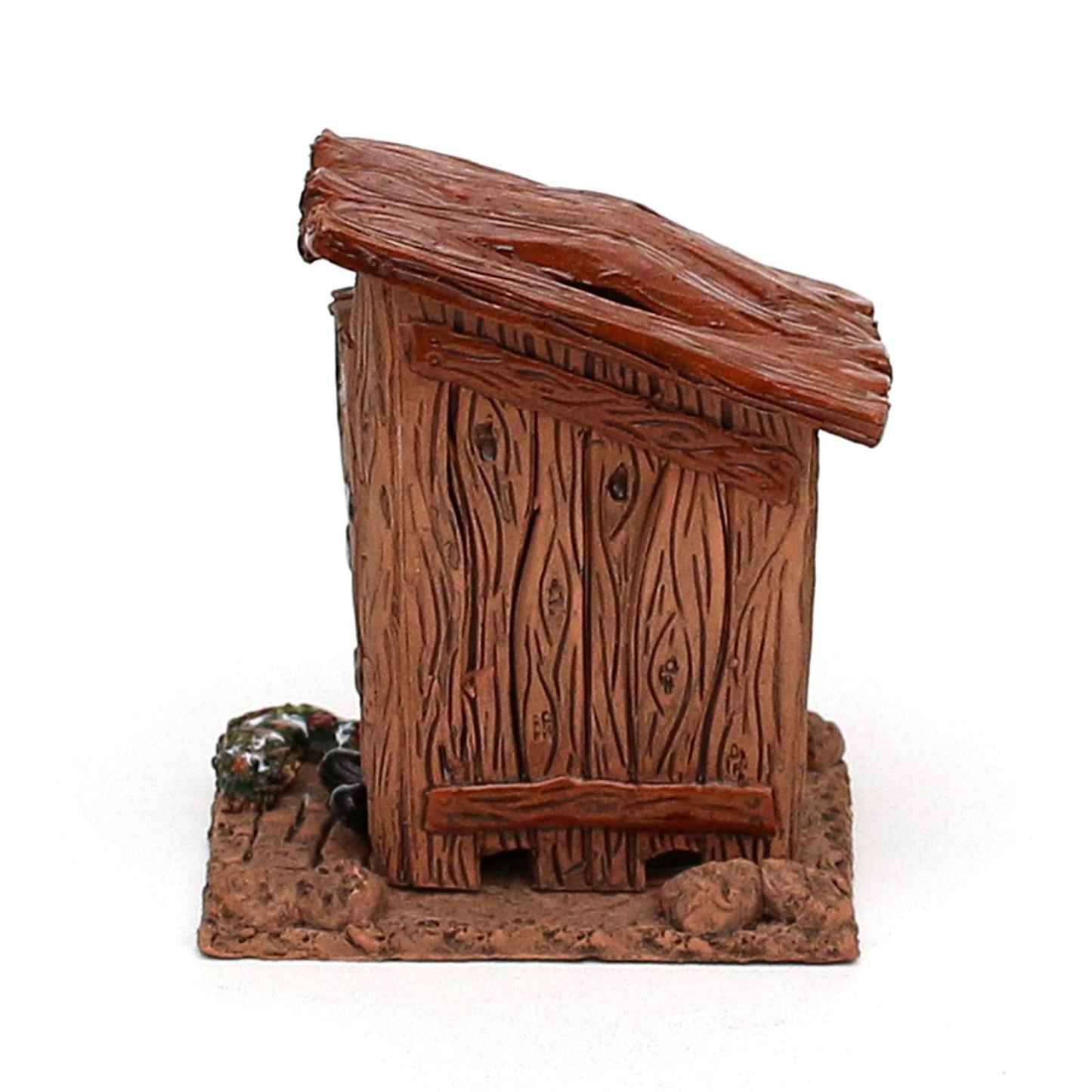 Casetta in ceramica per incenso "Stilles Örtchen" Ceramica Artigianale 7,5 x 7 x 9,5 cm…