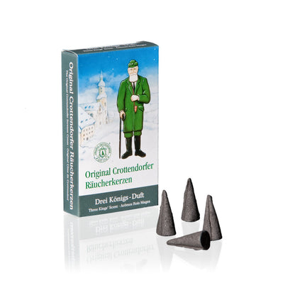 Crottendorfer 1010 Original Incense Cones THREE Kings Scent 24 pieces, Size M