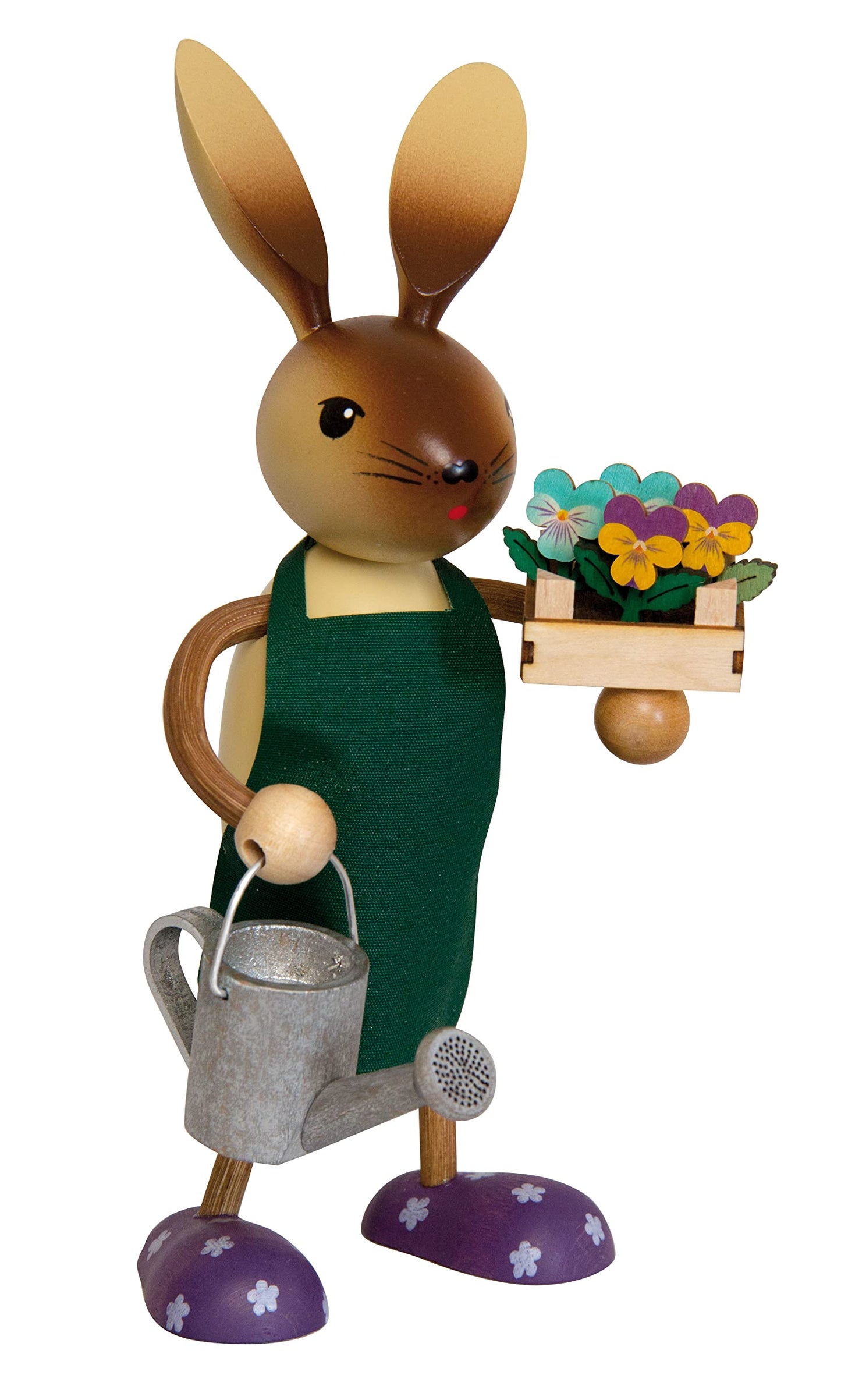 Kuhnert Drechslerei, Decorazioni pasquali/Coniglio di Pasqua, Coniglio di Kuhnert, diverse varianti, in legno, UN originale dai Monti Metalliferi, Made in Germany