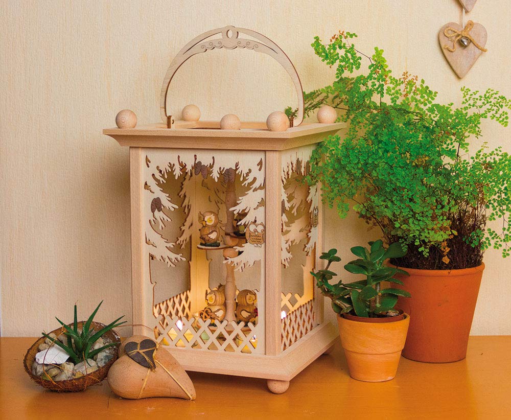 Kuhnert Pyramid Lantern - Mix of Christmas pyramid and lantern - Made in Germany