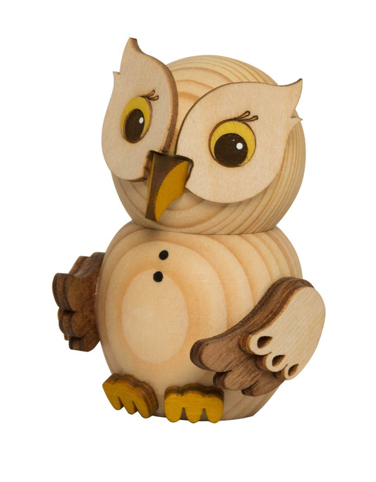 Kuhnert Various Mini Owls | Wooden Decorative Figurine | Various Sizes | Made in Germany