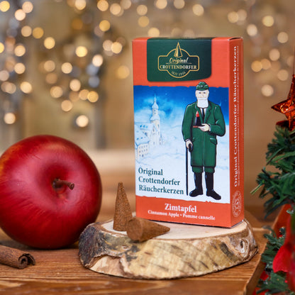 Crottendorfer Incense Cones Set of 10 (10 x 24 pieces): 2 x Winter Dream, 2 x Cinnamon Apple, 2 x Colorful Mix, 2 x Christmas Scent, 2 x Christmas Frankincense