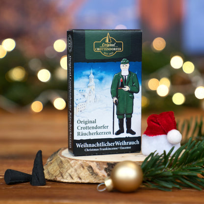Crottendorf Incense Cones 5-pack (5 x 24 pcs) – Frankincense, Fir Scent, Sandalwood, Erzgebirge Christmas Scent, Advent Scent