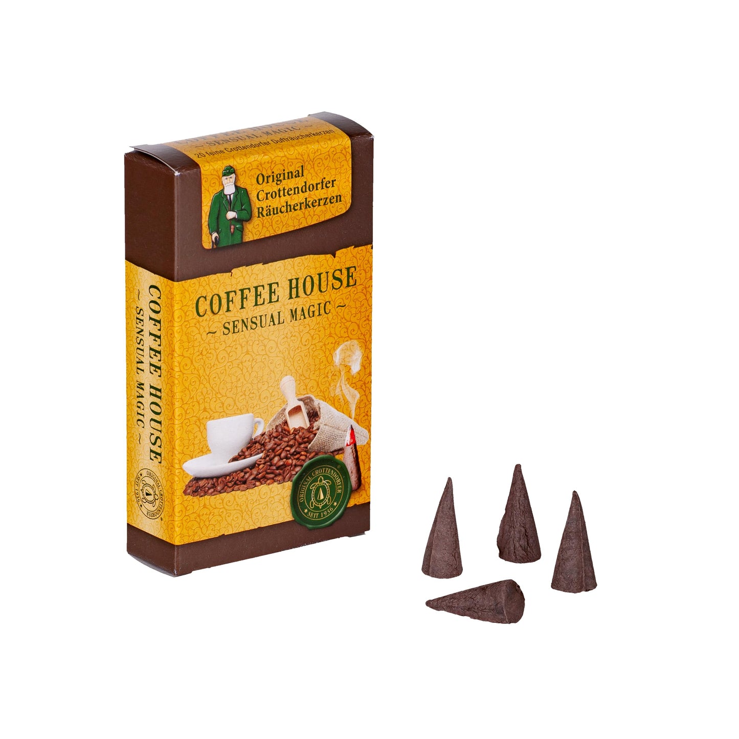 Crottendorfer Incense Cones Coffee House 20 Pieces