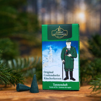 Crottendorfer Incense Cones Set of 10 (10 x 24 Pieces) – Fir Scent