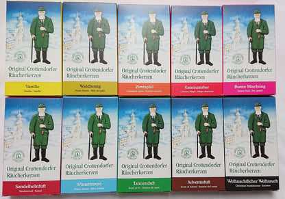Räucherkerzen Set Größe M - 10 Pakungen je 24 Kegel