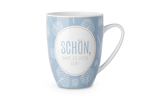 La Vida Mug for You | 250 ml | Porcelain Mug | "Glad You Exist"
