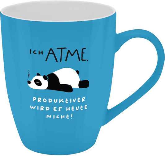 Sheepworld Mug with Saying | 350ml | Design "I breathe..."