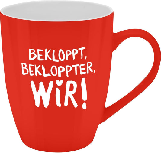 Sheepworld Mug with Saying | 350ml | "Bekloppt" Design