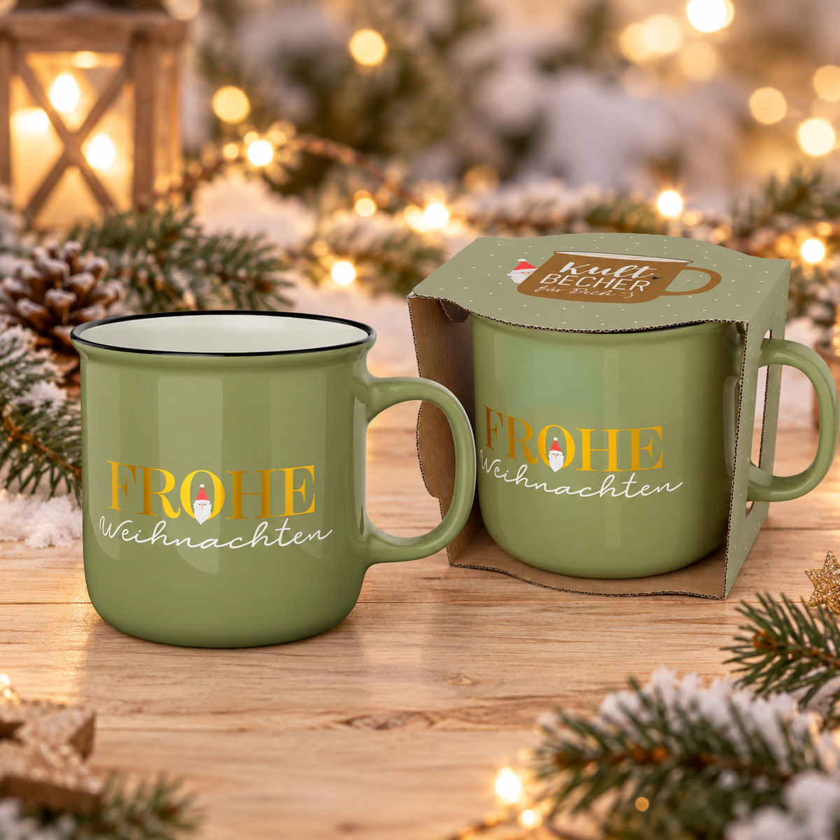 la Vida Kultbecher für Dich, Weihnachten, 250 ml