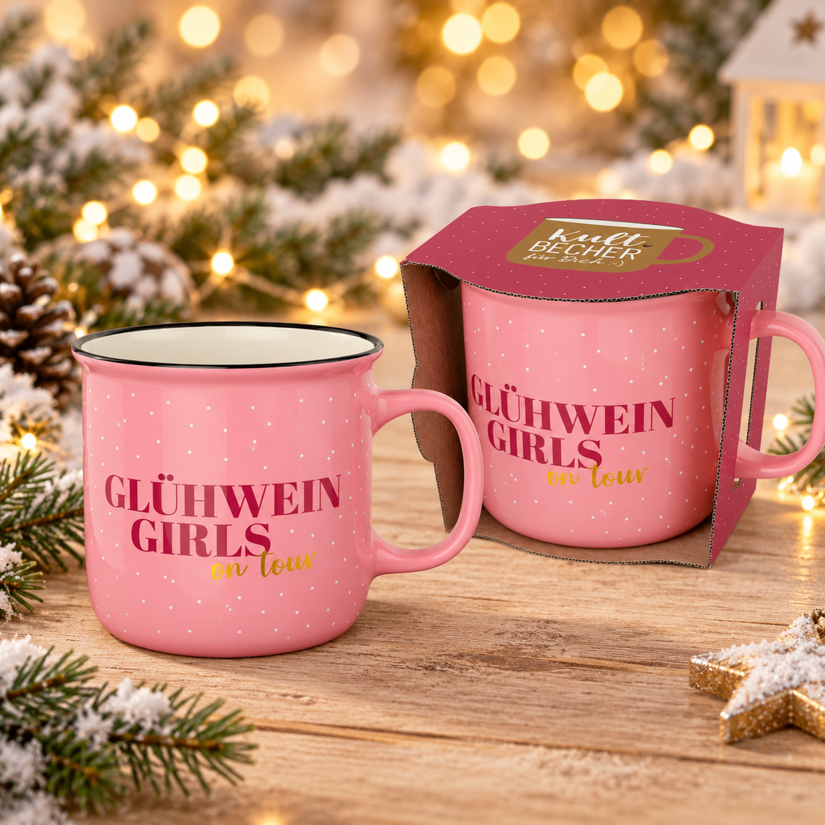 la Vida Kultbecher für Dich, Weihnachten, 250 ml